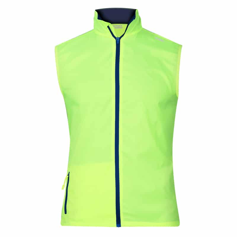 UYN Chaleco Hombre - Running Masterwind - Soft Yellow Fluo