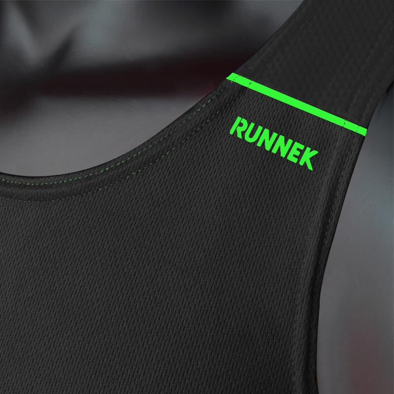 Camiseta T Cnica Runnek Ultravest Negro Detalle