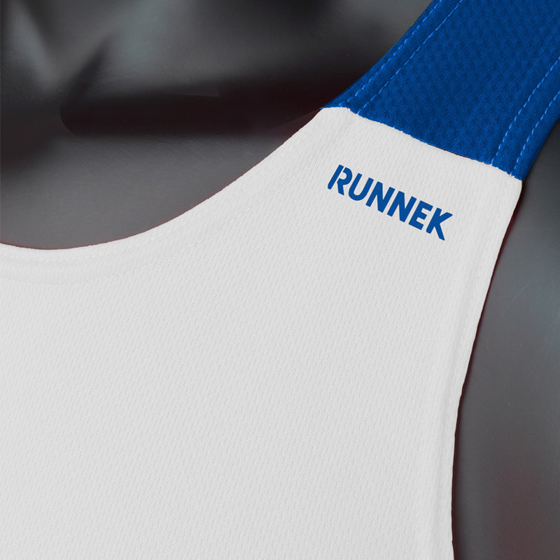 Camiseta T Cnica Runnek Vest Blanco Detalle Mujer