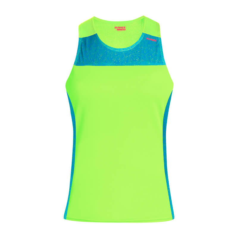 Runnek Cube Tirantes Verde Mujer Delante