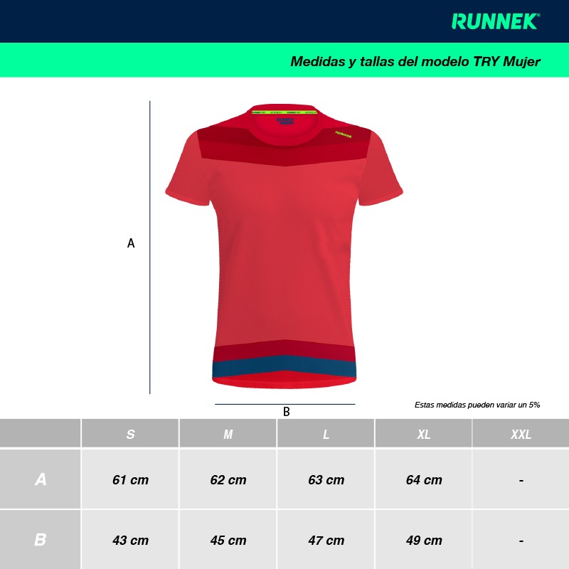 Runnek Try Web Tallas Es M