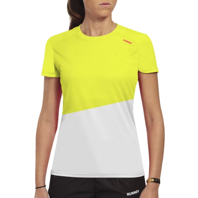 Camiseta Tecnica Runnek Ikon Amarilla M P