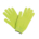 guantes running pistacho