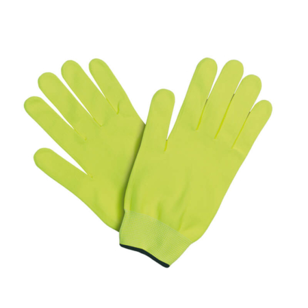 guantes running pistacho