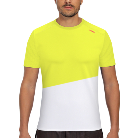 Camiseta tecnica ikon amarilla