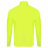 Cortavientos Capucha Runnek Next Amarillo Fluo Detras