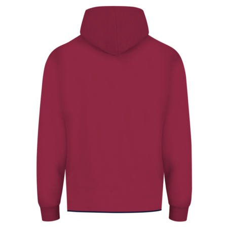 Sudadera Runnek Tempo Granate Hombre