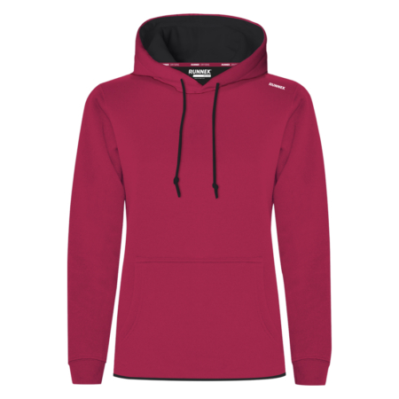 Sudadera Runnek Tempo Granate Mujer