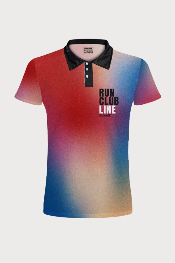 Polo de atletismo Runnek Manga Corta Botones Mujer